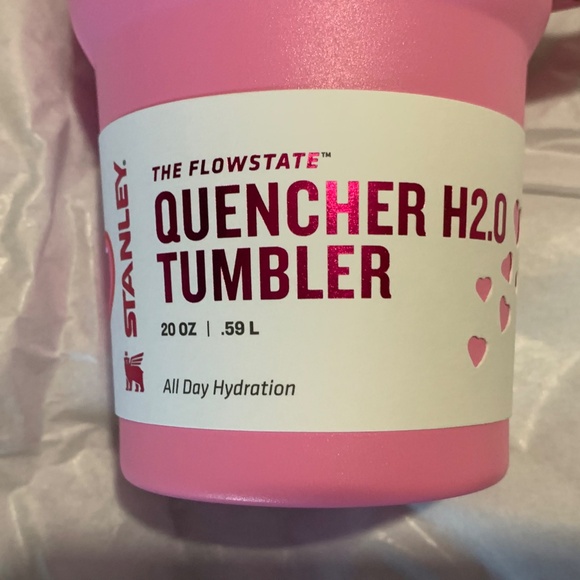 Stanley x Target Exclusive Valentine's Day Pink with Hearts 20oz Tumbler - Picture 5 of 6